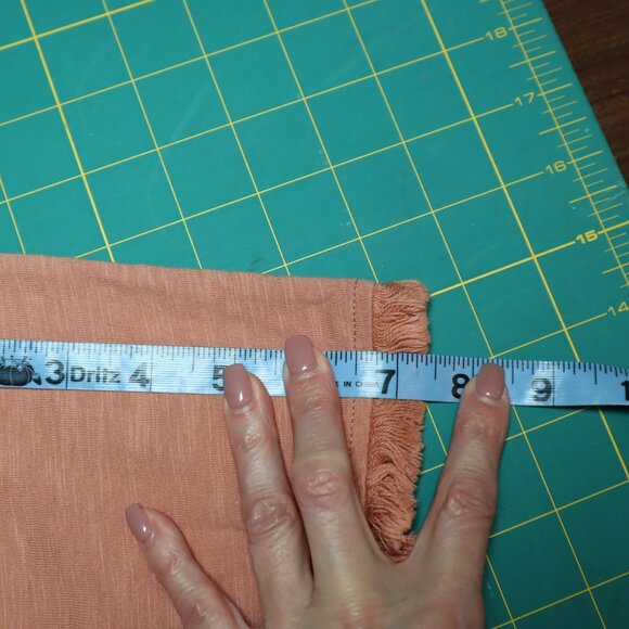 Umgee Fringe Tunic Tee Women M Rust Casual Relaxed Boho Comfy Lagenlook Muted - Picture 11 of 11